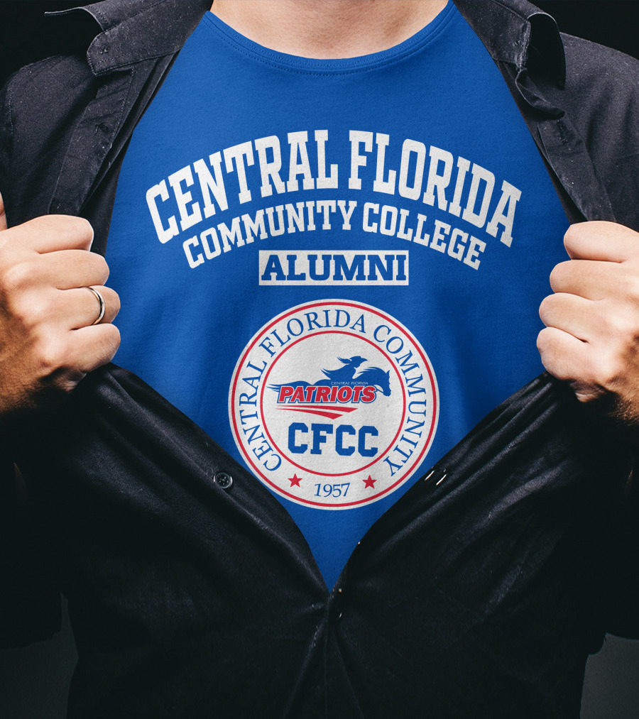 Central Florida Community College Alumni Patriots CFCC 1957 T-Shirt