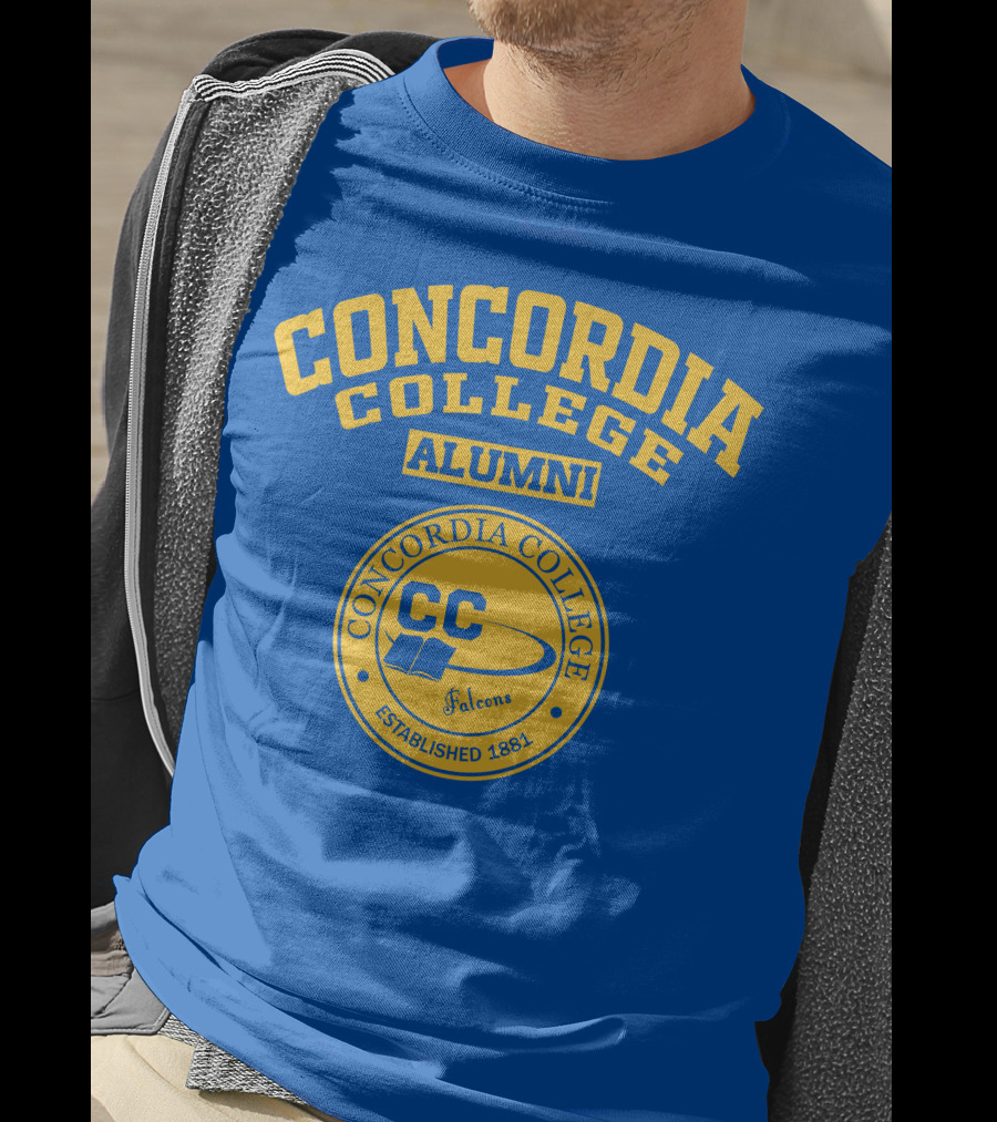 Concordia College Alumni Falcons Established 1881 CC T-Shirt