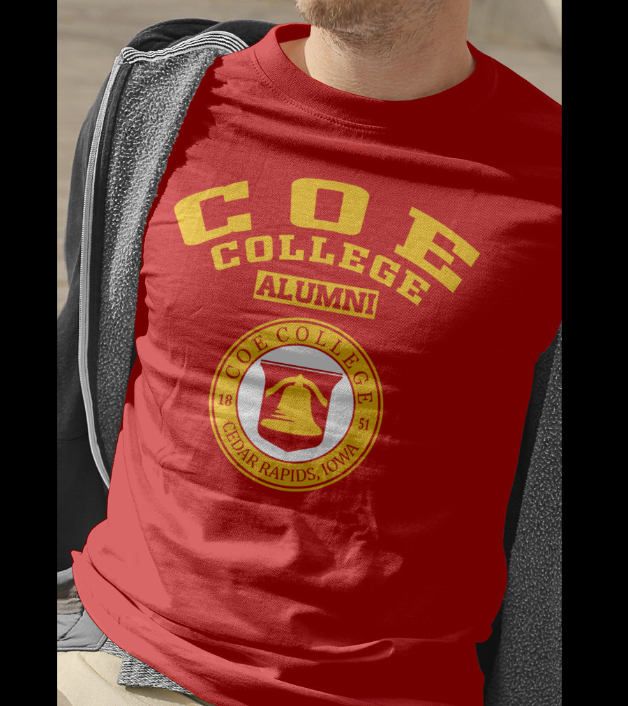Coe College Alumni Cedar Rapids Iowa 1851 T-Shirt