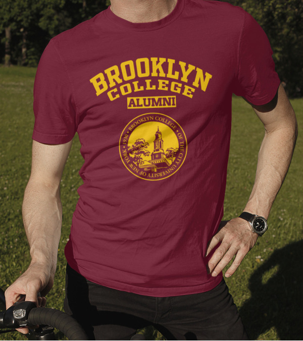Brooklyn College Alumni 1930 Seal University Of The City Of New York T-Shirt