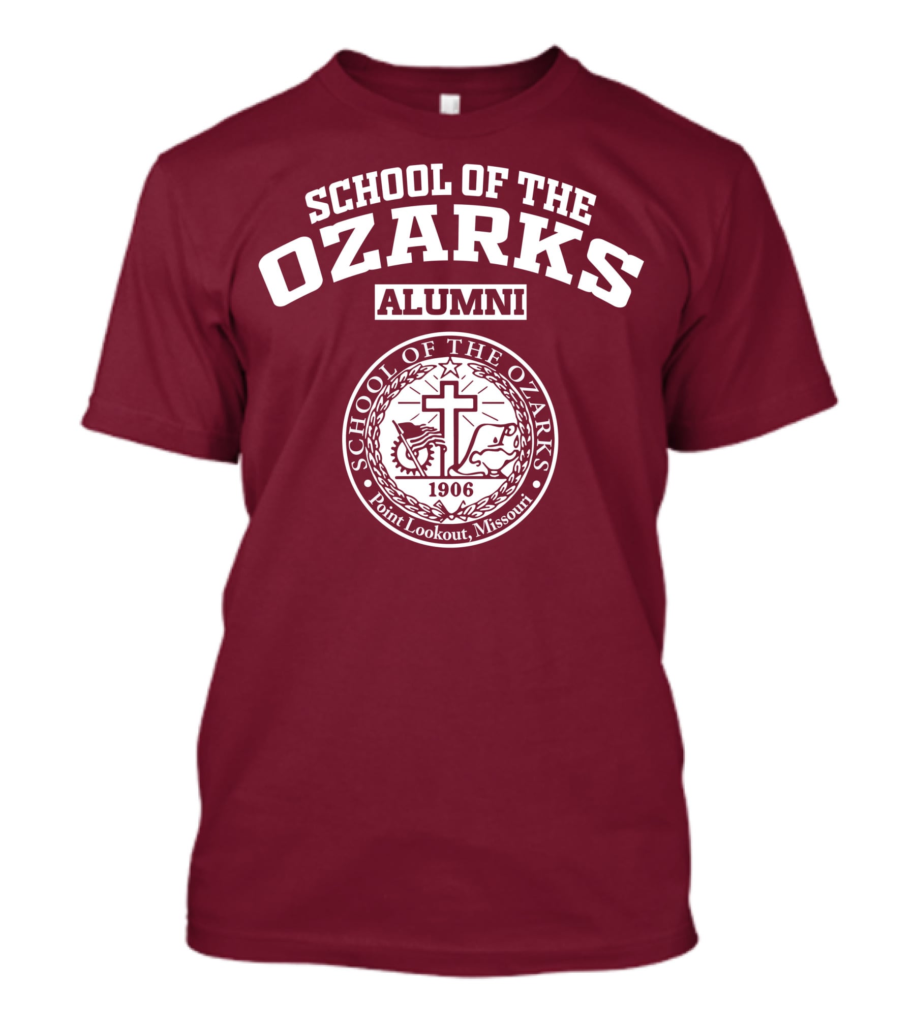 School Of The Ozarks Alumni 1906 Point Lookout Missouri T-Shirt