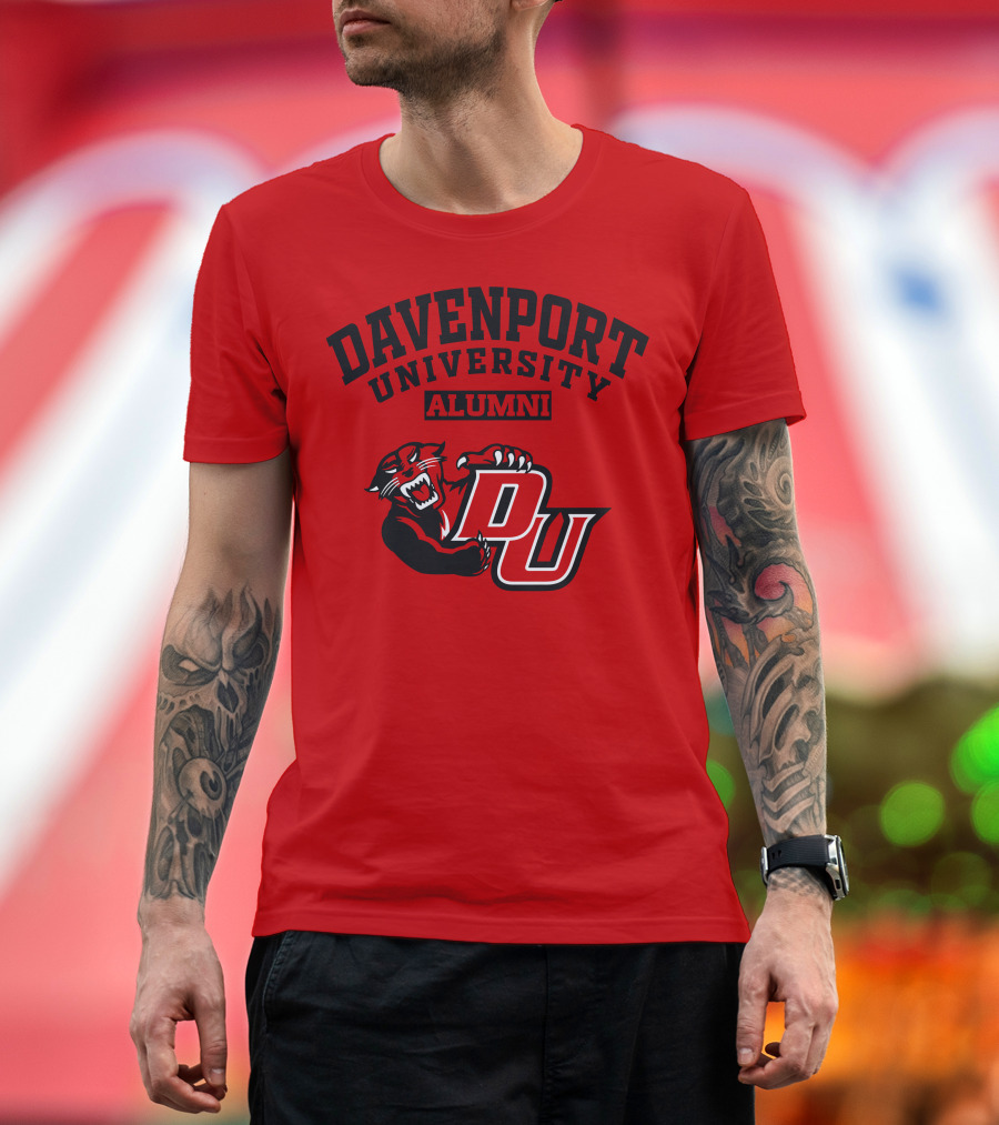 Davenport University Alumni Panther DU T-Shirt