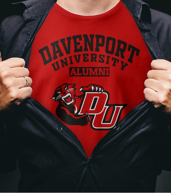 Davenport University Alumni Panther DU T-Shirt