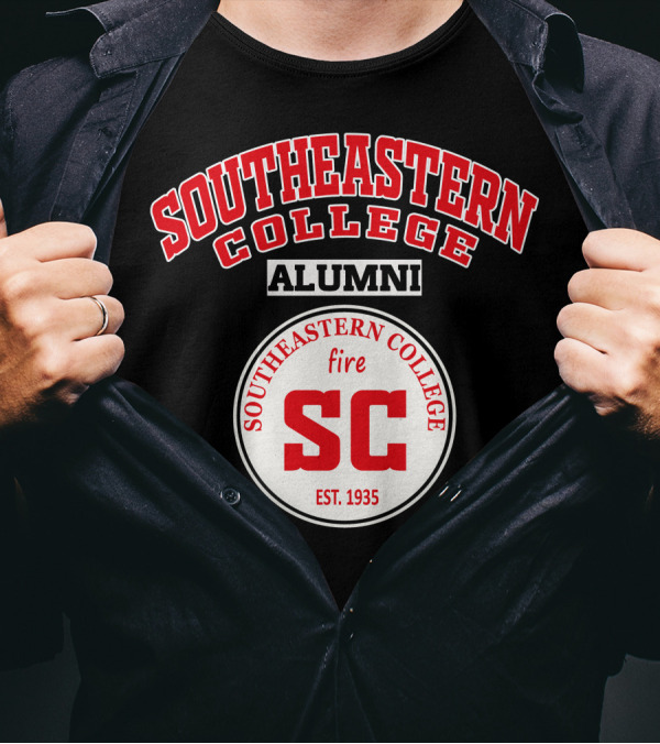 Southeastern College Alumni Fire SC Est. 1935 T-Shirt