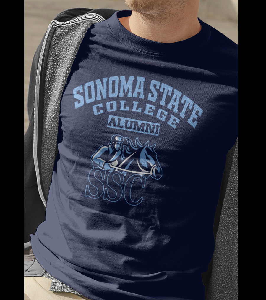 Sonoma State College Alumni SSC Horseman T-Shirt