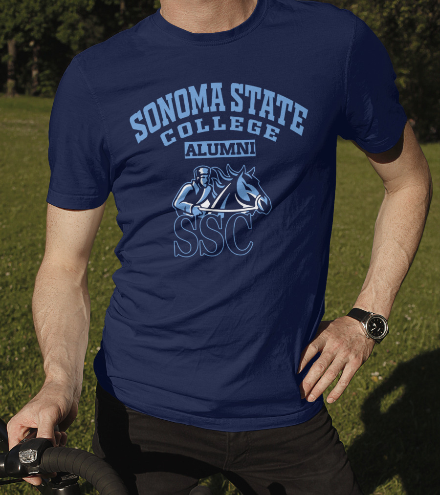 Sonoma State College Alumni SSC Horseman T-Shirt