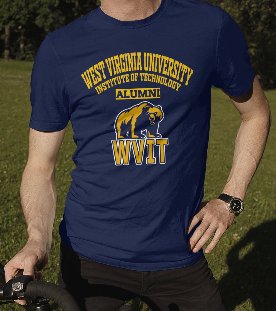 West Virginia University Institute Of Technology Alumni WVIT Bear T-Shirt