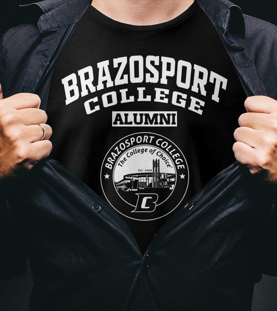 Brazosport College Alumni The College Of Choice Est. 1968 T-Shirt