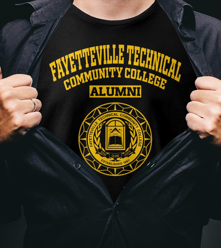Fayetteville Technical Community College Alumni Established 1961 Seal T-Shirt