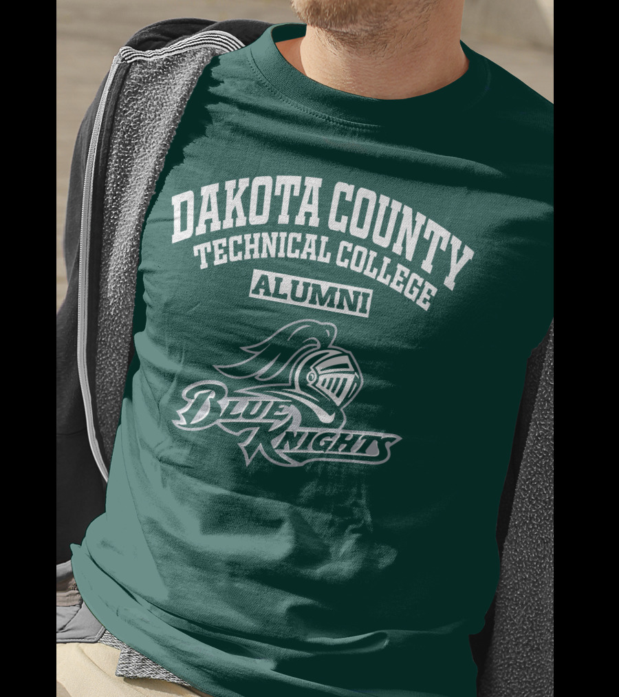 Dakota County Technical College Alumni Blue Knights T-Shirt