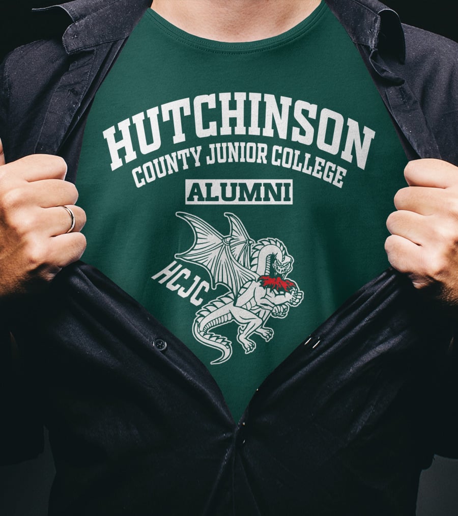 Hutchinson County Junior College Alumni HCJC Dragon T-Shirt