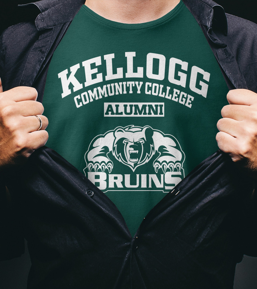 Kellogg Community College Bruins Alumni T-Shirt