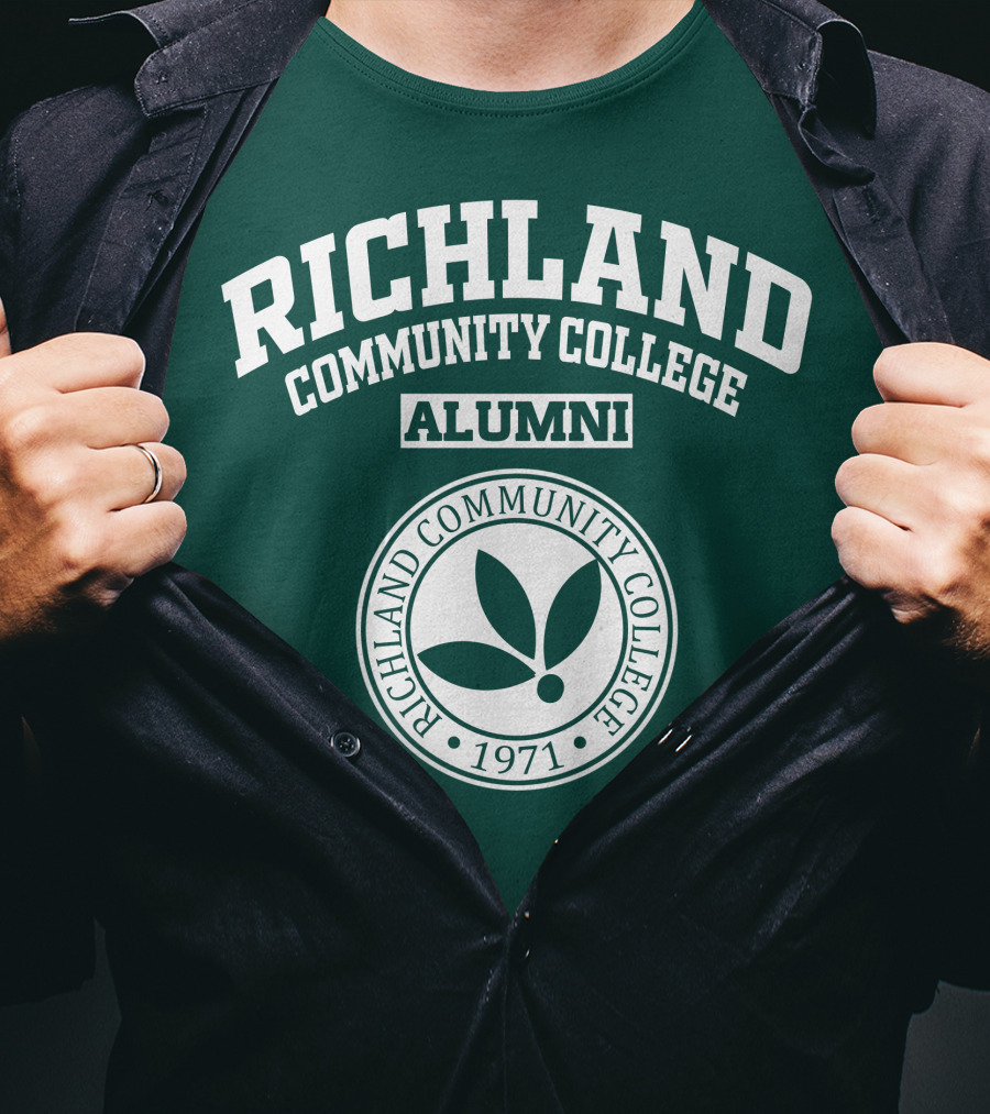 Richland Community College Alumni 1971 Crest T-Shirt