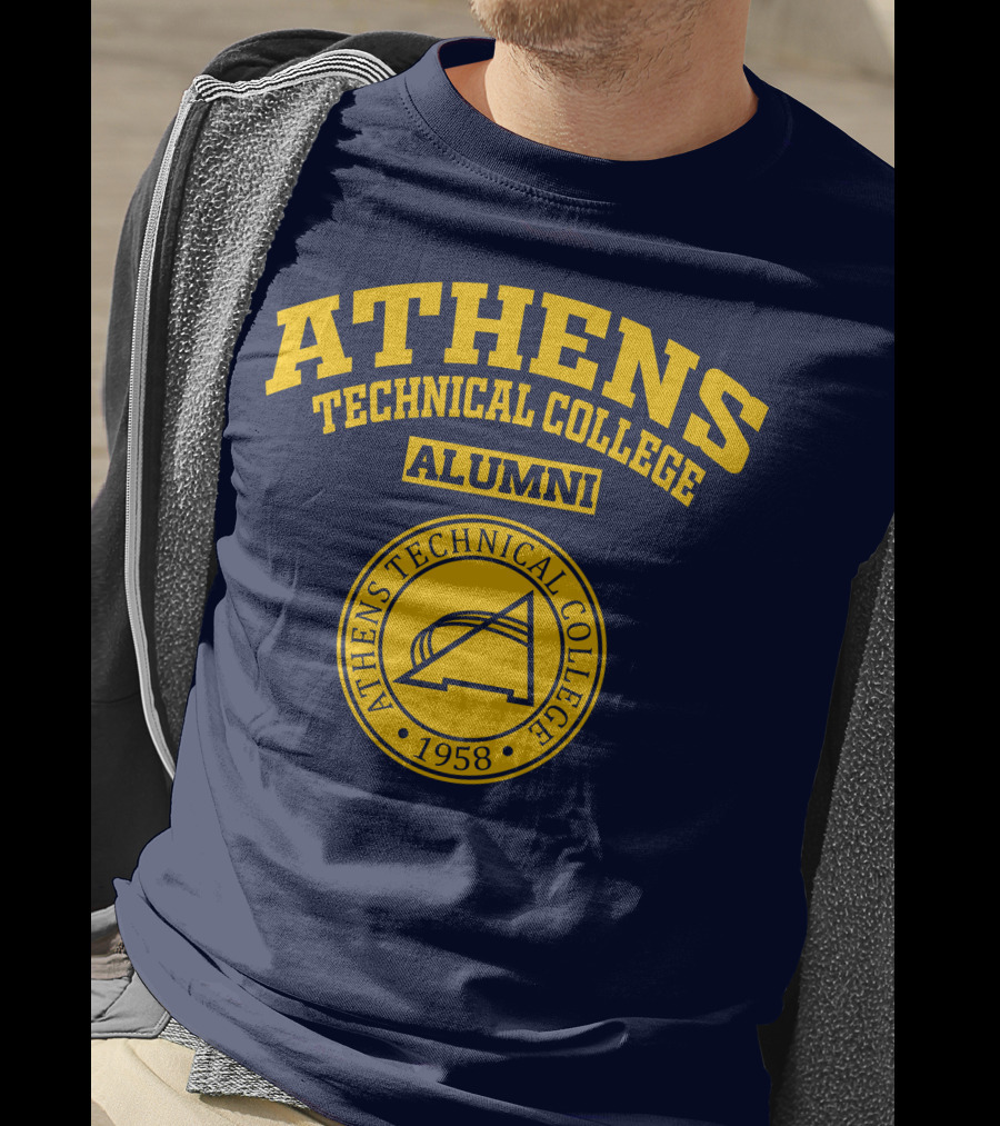Athens Technical College Alumni 1958 Emblem T-Shirt