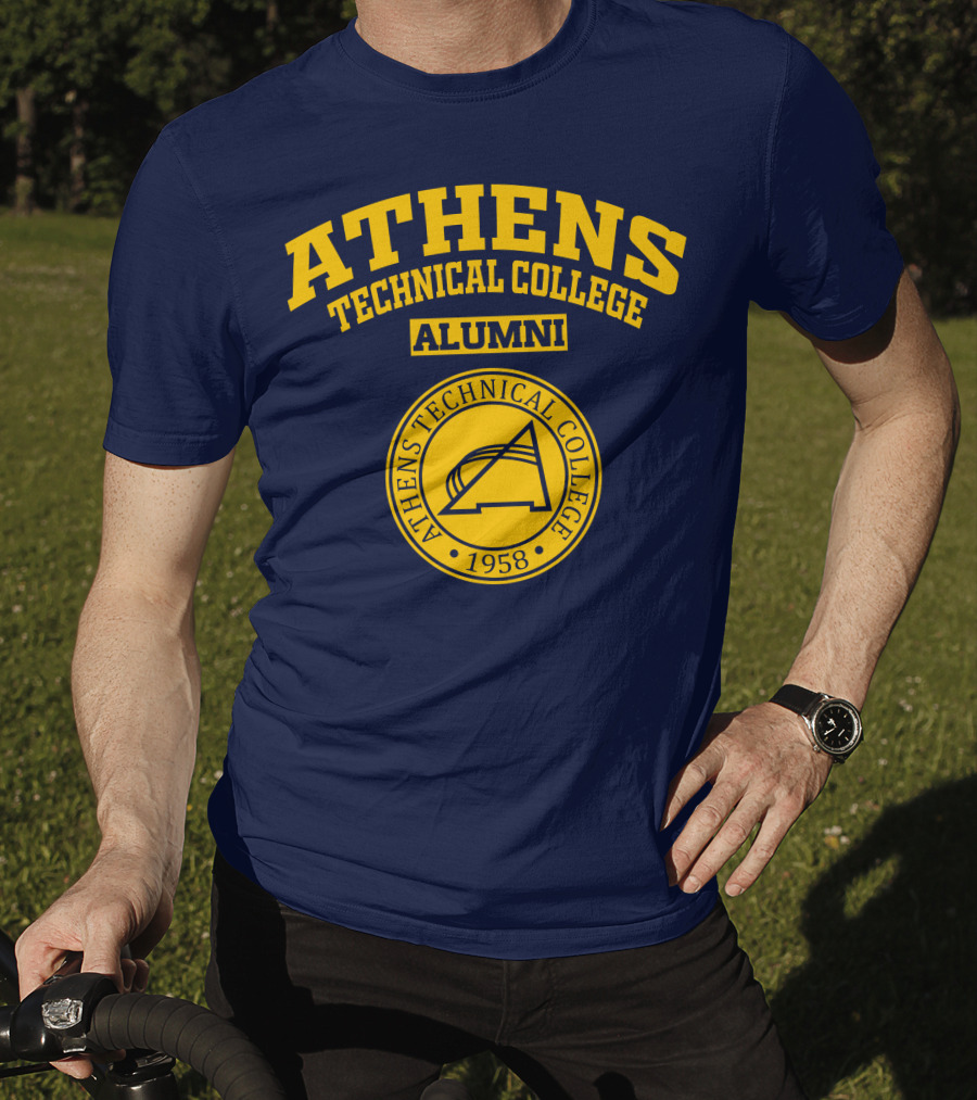 Athens Technical College Alumni 1958 Emblem T-Shirt