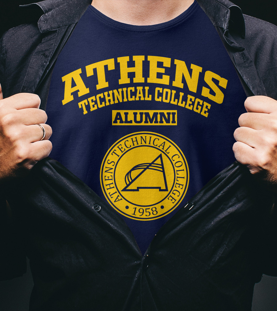 Athens Technical College Alumni 1958 Emblem T-Shirt