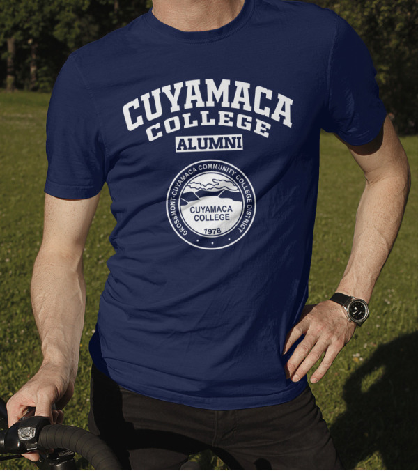 Cuyamaca College Alumni Grossmont-Cuyamaca Community College District 1978 T-Shirt