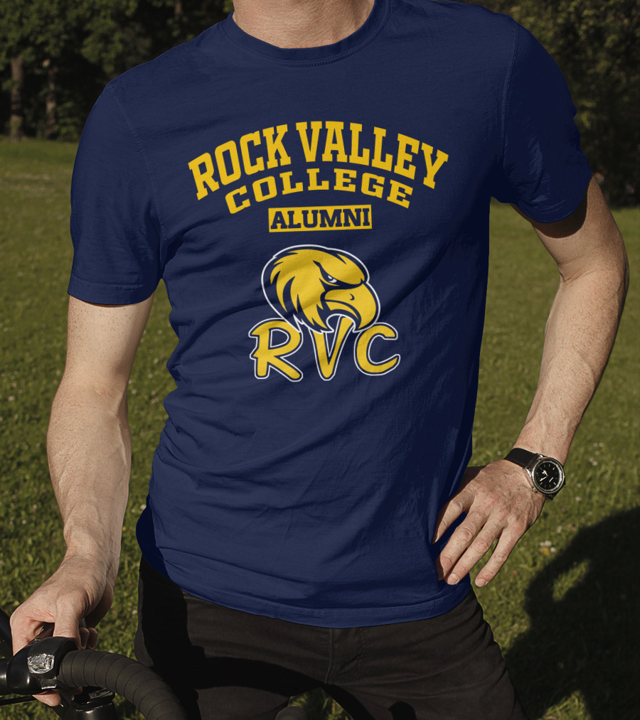 ROCK VALLEY COLLEGE ALUMNI RVC Eagle T-Shirt