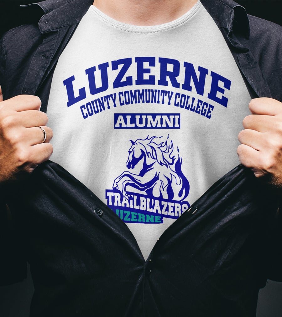 Luzerne County Community College Alumni TrailBlazers T-Shirt