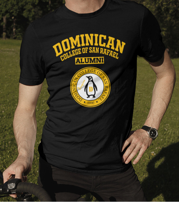 Dominican College Of San Rafael Alumni 1890 Penguins T-Shirt