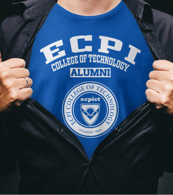 ECPI College Of Technology Alumni ECPICT Founded 1966 T-Shirt