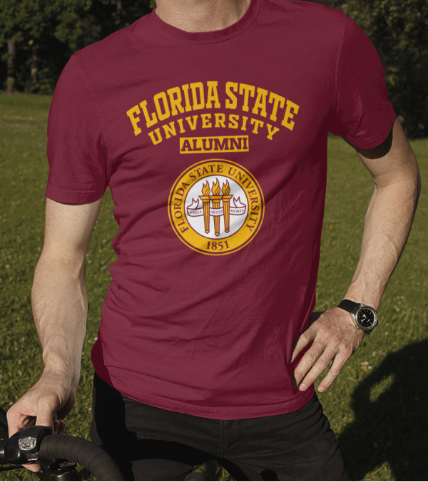 Florida State University Alumni 1851 Vires Artes Mores T-Shirt