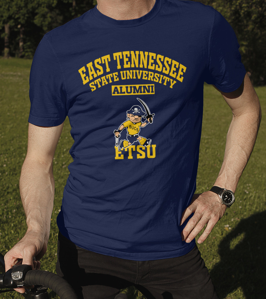 East Tennessee State University Alumni Bucs ETSU T-Shirt