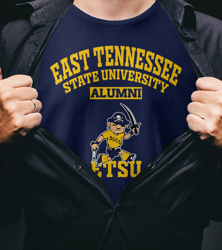 East Tennessee State University Alumni Bucs ETSU T-Shirt