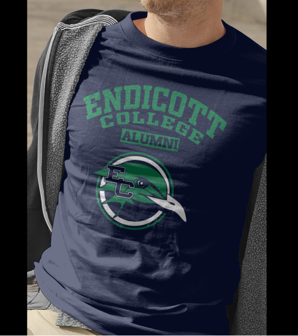 ENDICOTT COLLEGE ALUMNI EC LOGO EMBLEM T-Shirt