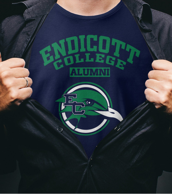 ENDICOTT COLLEGE ALUMNI EC LOGO EMBLEM T-Shirt