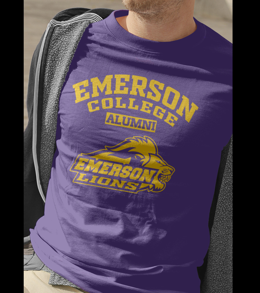 Emerson College Alumni Emerson Lions T-Shirt