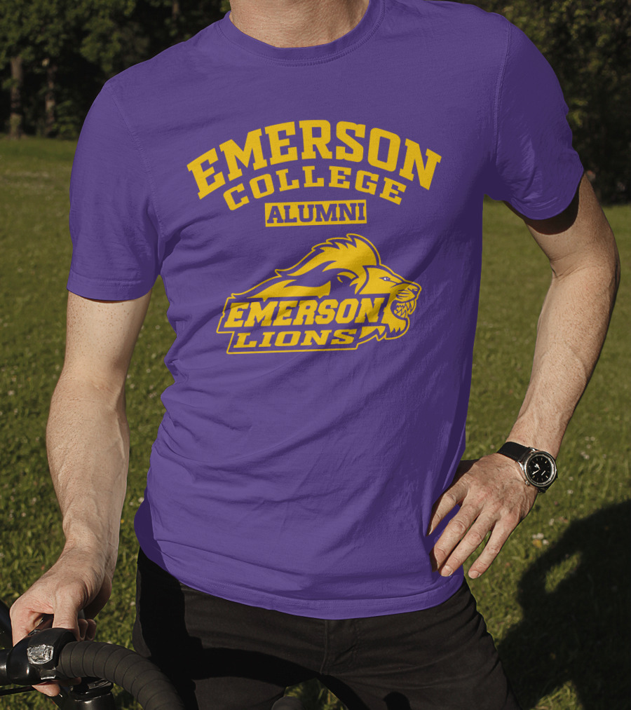 Emerson College Alumni Emerson Lions T-Shirt