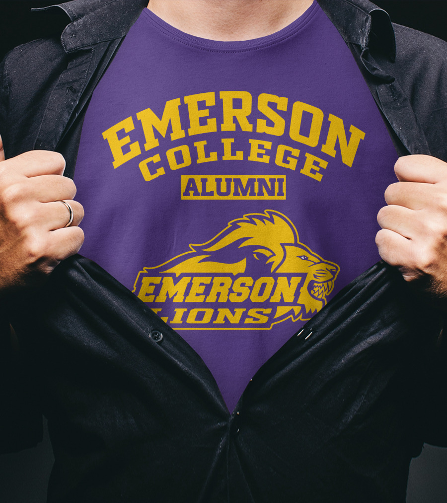 Emerson College Alumni Emerson Lions T-Shirt