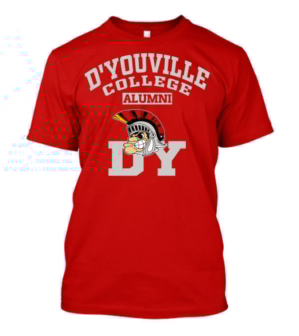 D Youville College Alumni DY Spartan T-Shirt