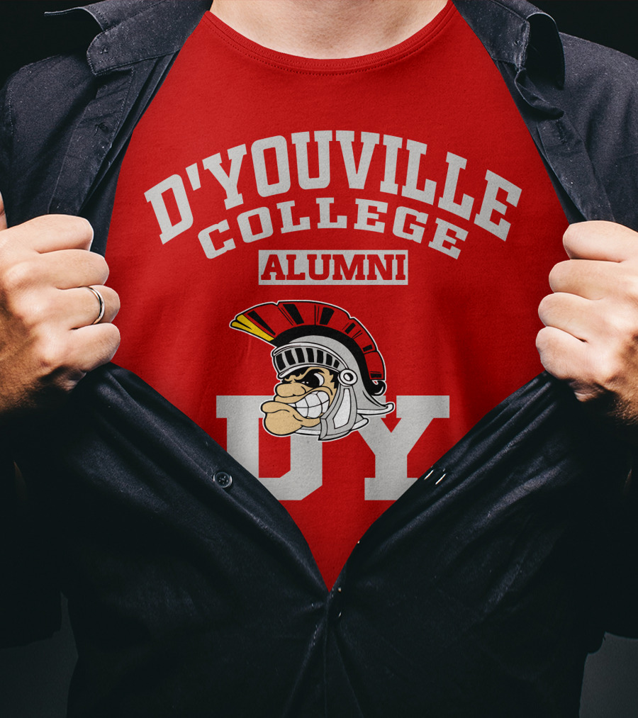 D Youville College Alumni DY Spartan T-Shirt
