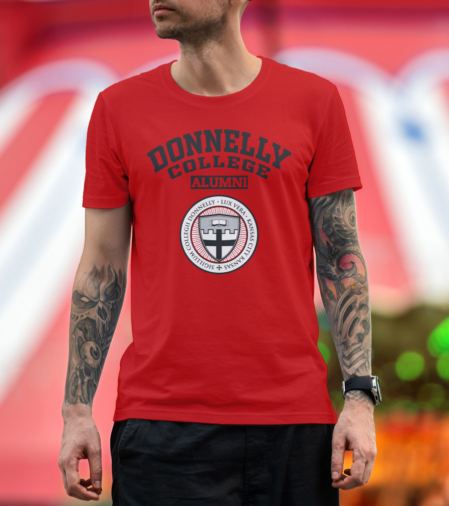 Donnelly College Alumni Lux Vera Seal Kansas City T-Shirt