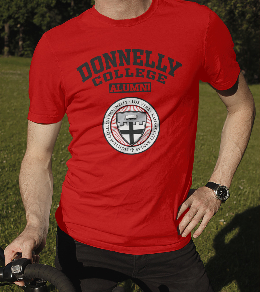 Donnelly College Alumni Lux Vera Seal Kansas City T-Shirt