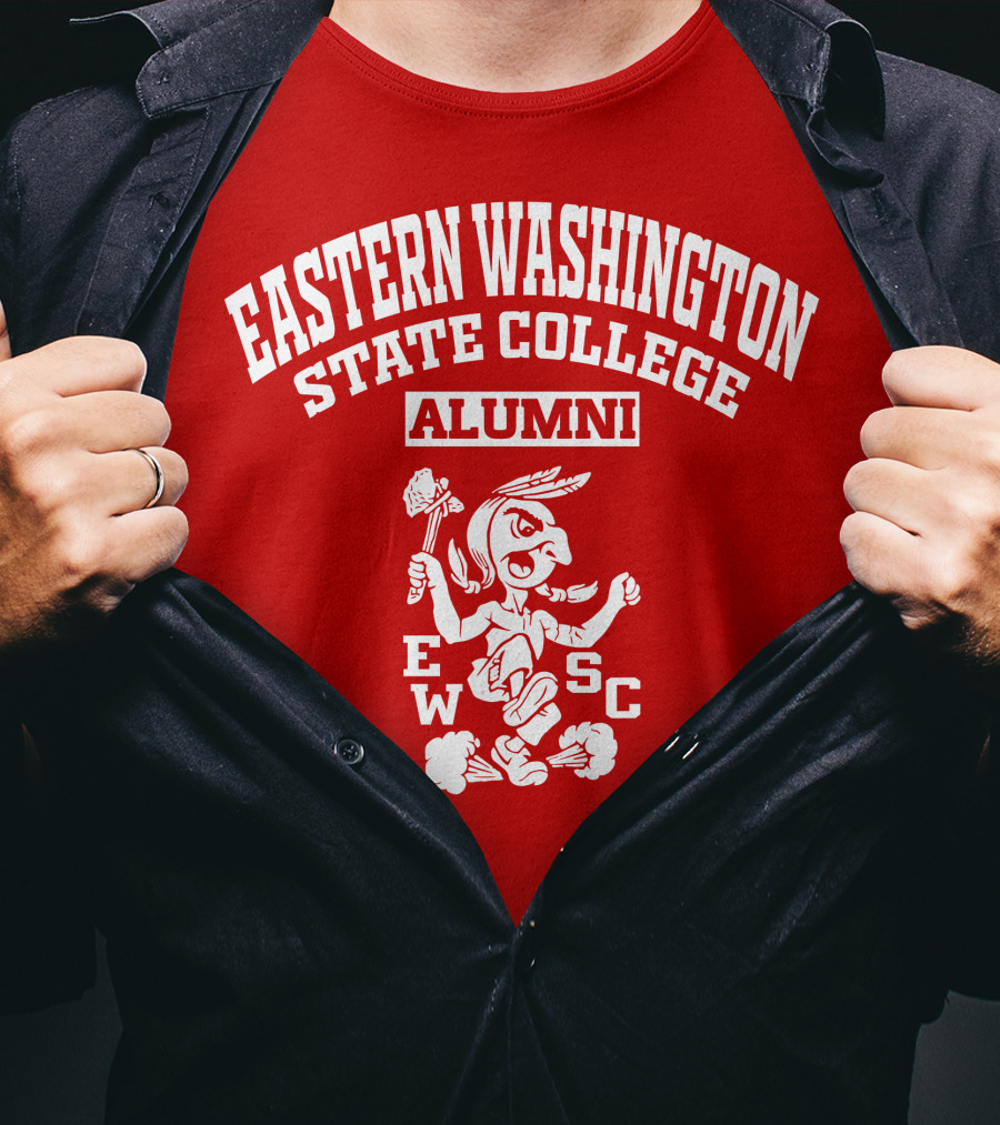 Eastern Washington State College Alumni E W SC T-Shirt