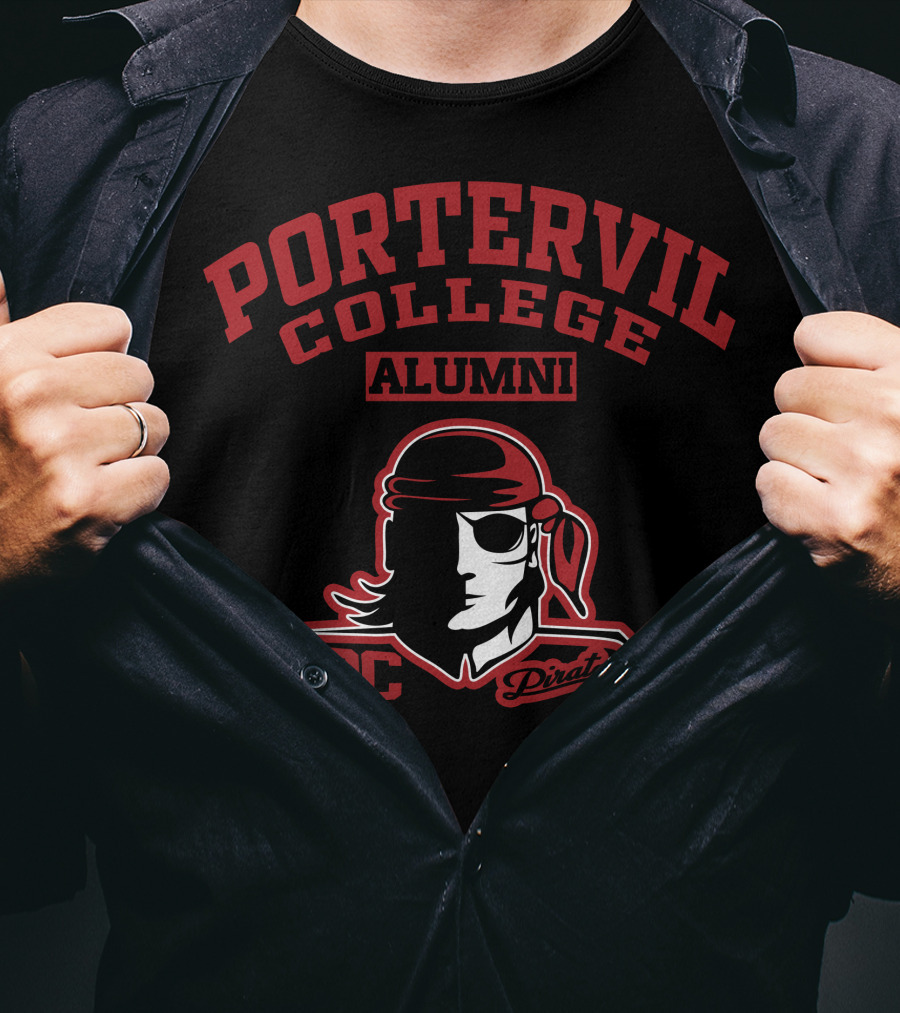 Porterville College Alumni Pc Pirates T-Shirt