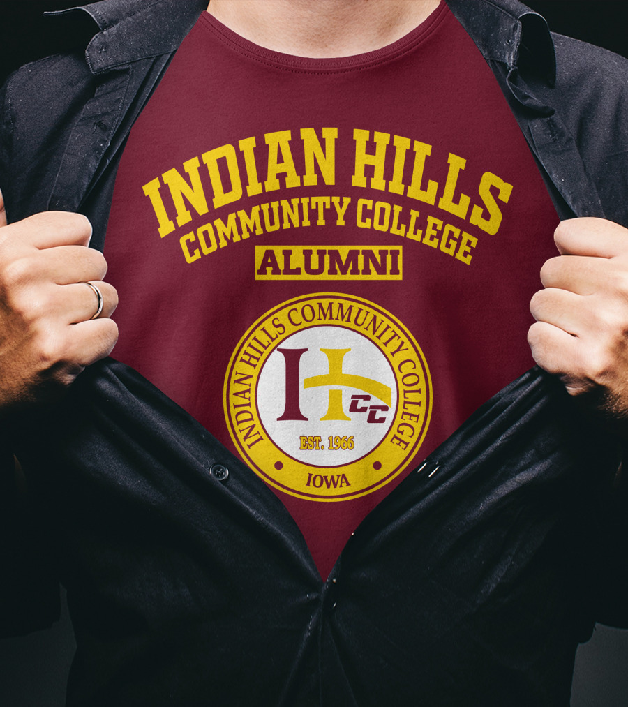 Indian Hills Community College Alumni Est. 1966 Iowa T-Shirt