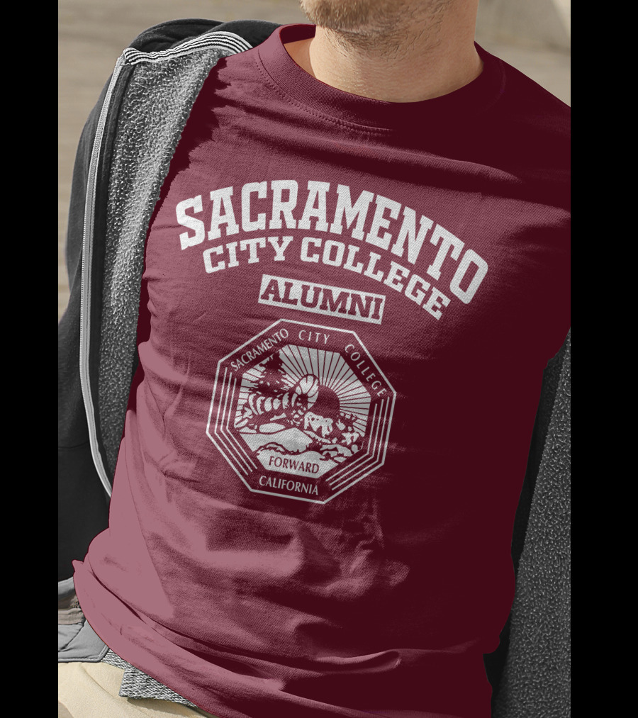 Sacramento City College Alumni Forward California T-Shirt