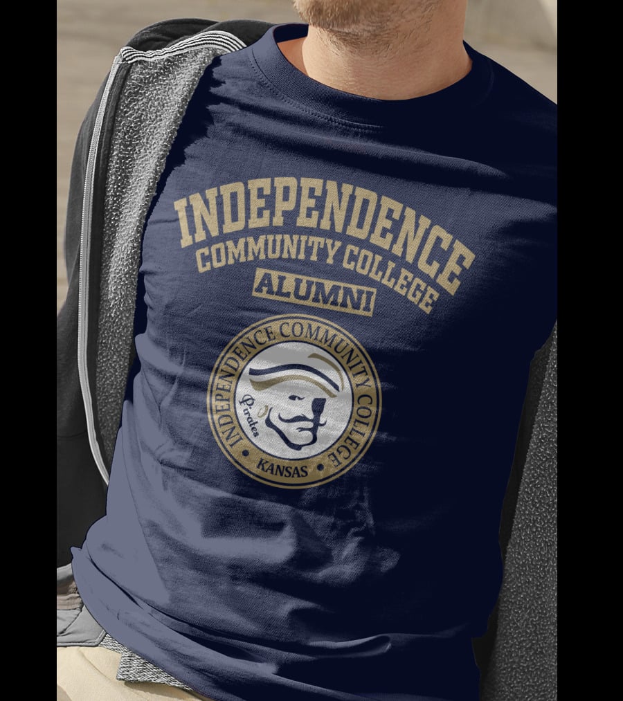 Independence Community College Alumni Kansas Pirates T-Shirt