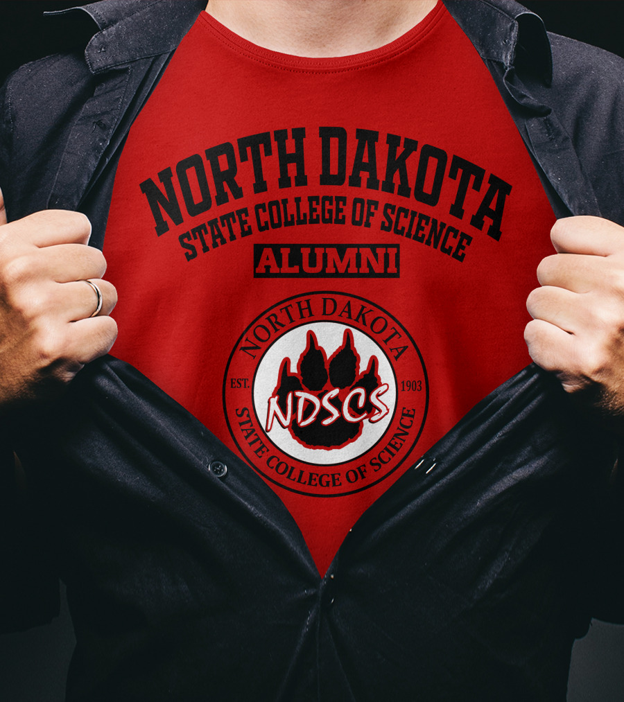 North Dakota State College Of Science Alumni NDSCS Est. 1903 T-Shirt