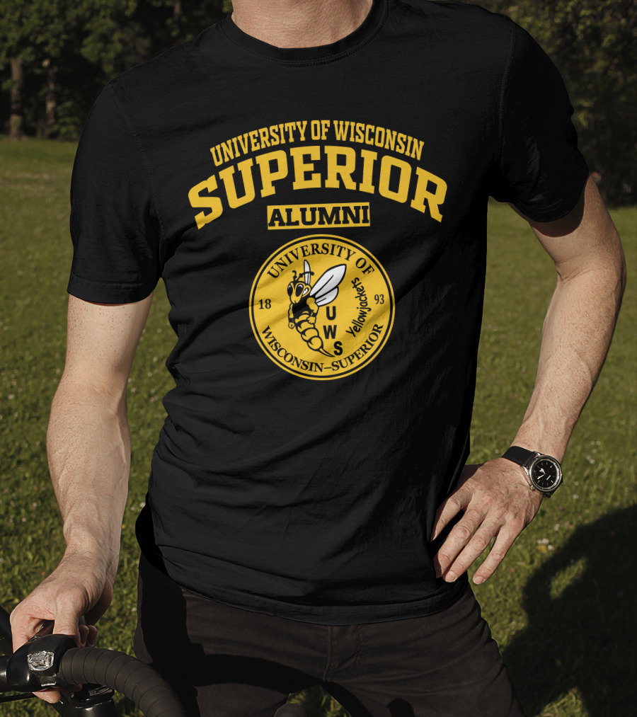 University Of Wisconsin Superior Alumni Uws Yellowjackets 1893 T-Shirt