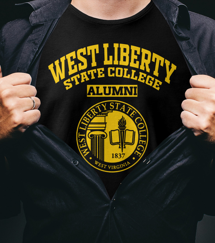 West Liberty State College Alumni West Virginia 1837 T-Shirt
