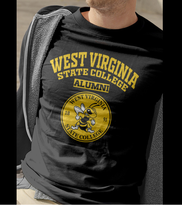 West Virginia State College Alumni 1891 Yellow Jacket T-Shirt
