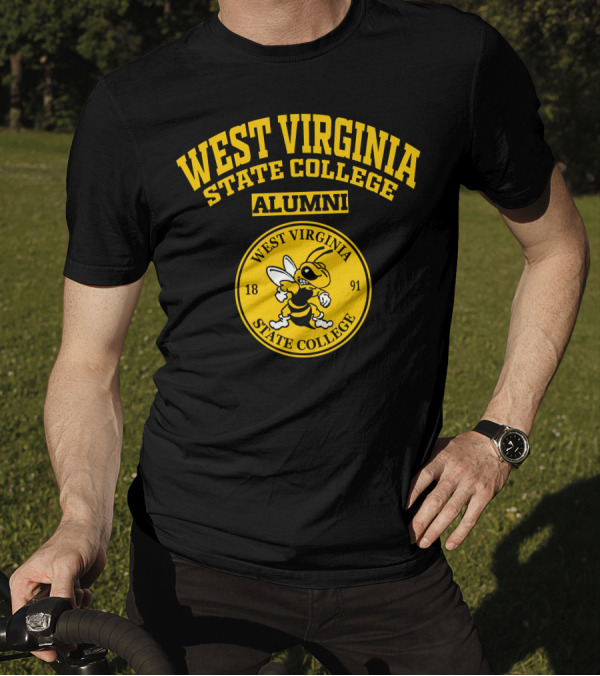 West Virginia State College Alumni 1891 Yellow Jacket T-Shirt