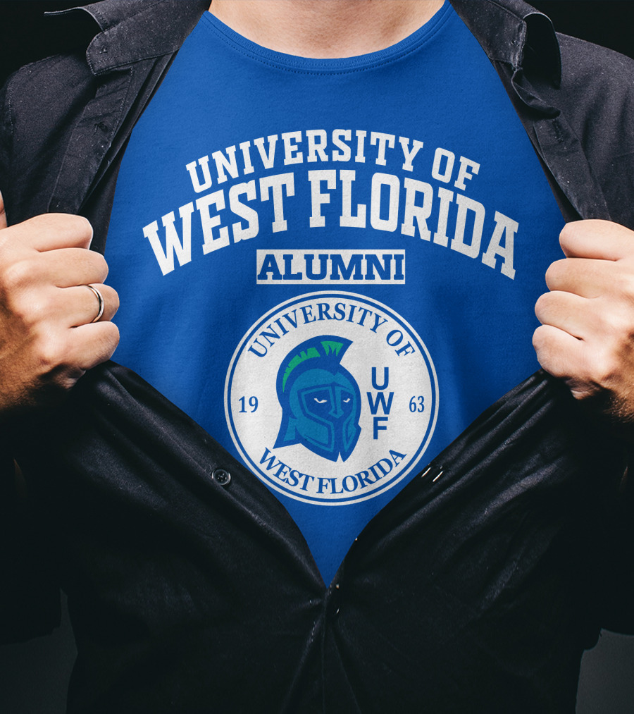 UNIVERSITY OF WEST FLORIDA ALUMNI UWF 1963 T-Shirt