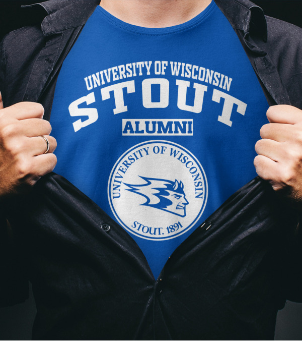 University Of Wisconsin Stout Alumni 1891 T-Shirt