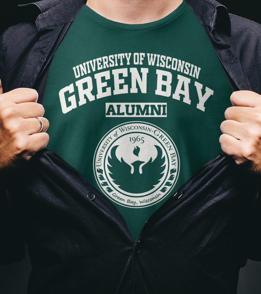 University Of Wisconsin Green Bay Alumni 1965 Green Bay Wisconsin T-Shirt